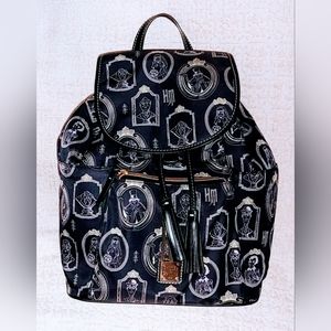 Dooney And Bourke Haunted Mansion Backpack Bag Purse